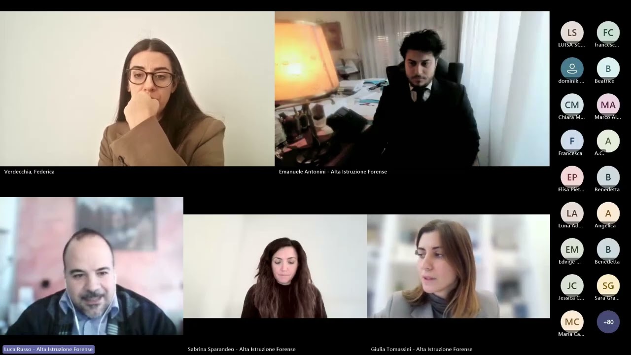 SIMULAZIONE FINALE WEBINAR PROVA SCRITTA ESAME AVVOCATO 2025