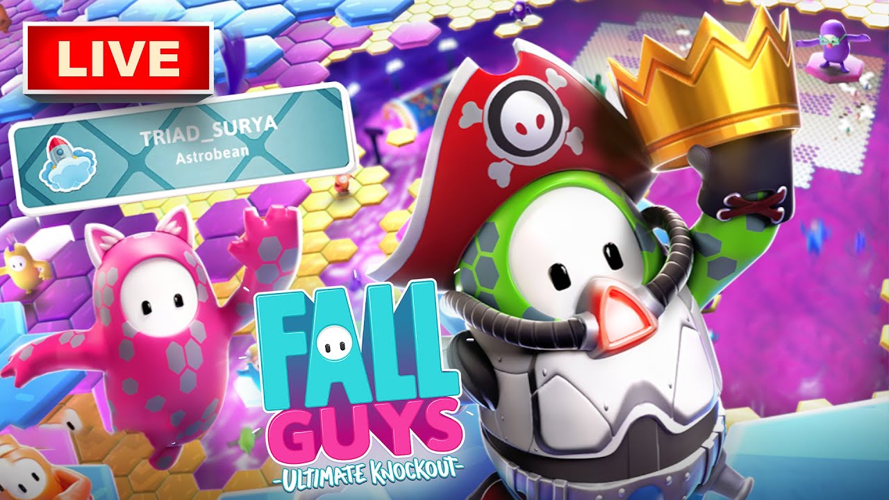 [🔴LIVE] FALL GUYS RANDOM SQUAD ROUND | FALLGUYS HINDI CUSTOM STREAM | FALL GUYS NEW SEASON