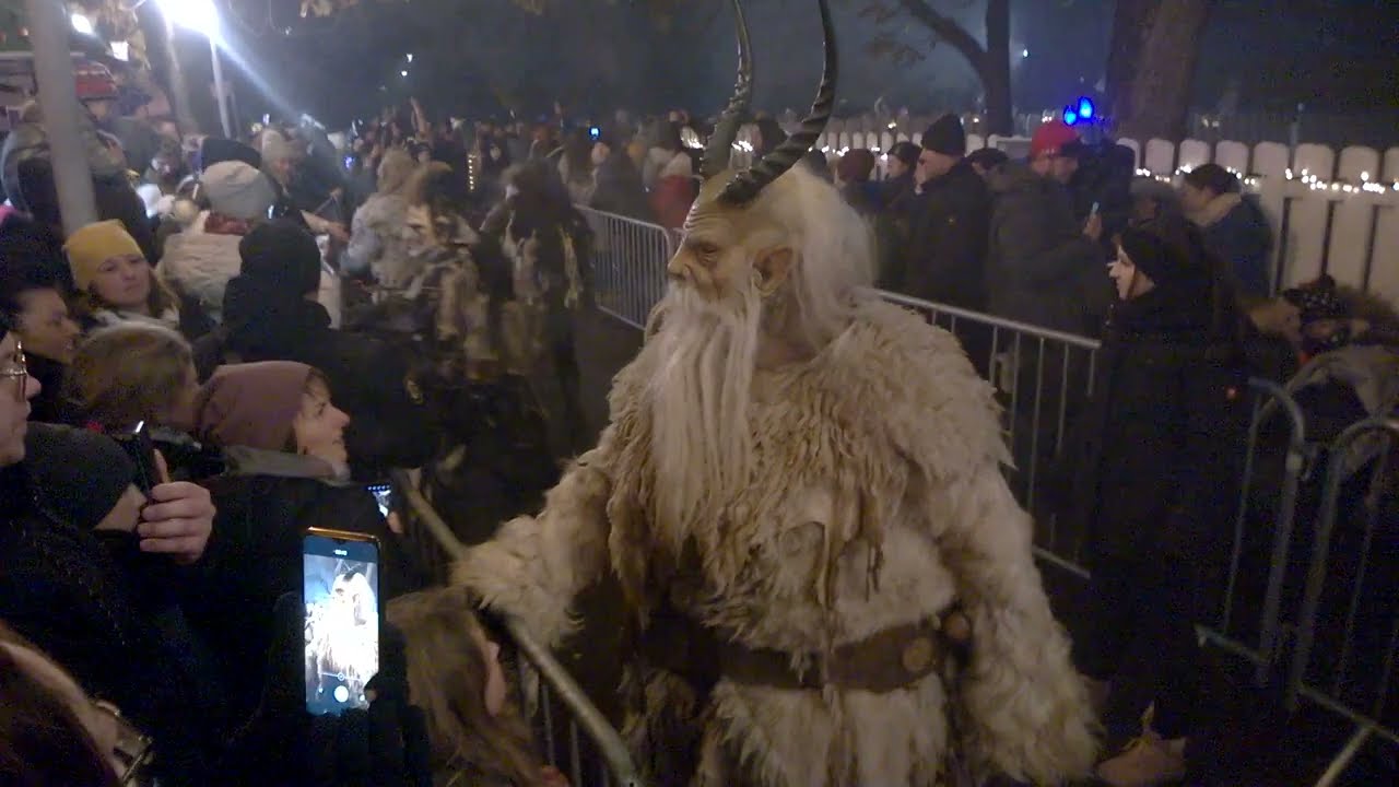 Krampus Praha Riegrovy sady 2022 dil 1