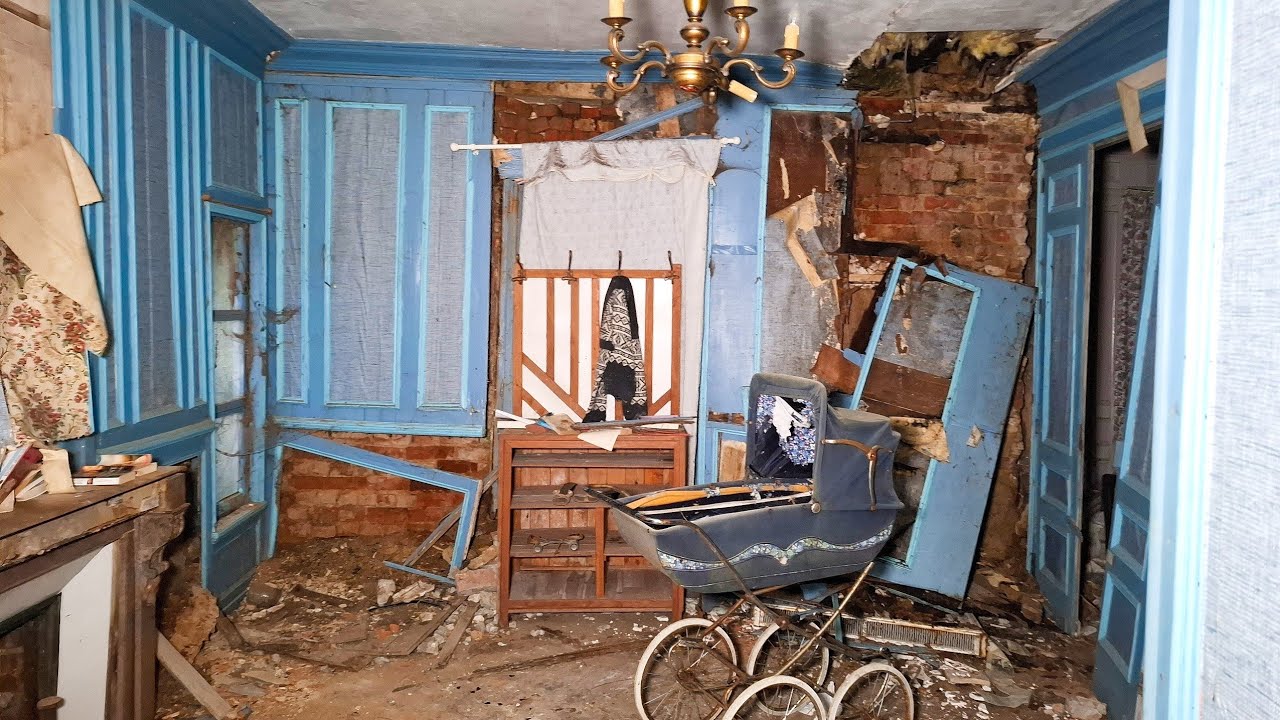 Francuska villa opuszczona w 2008 r