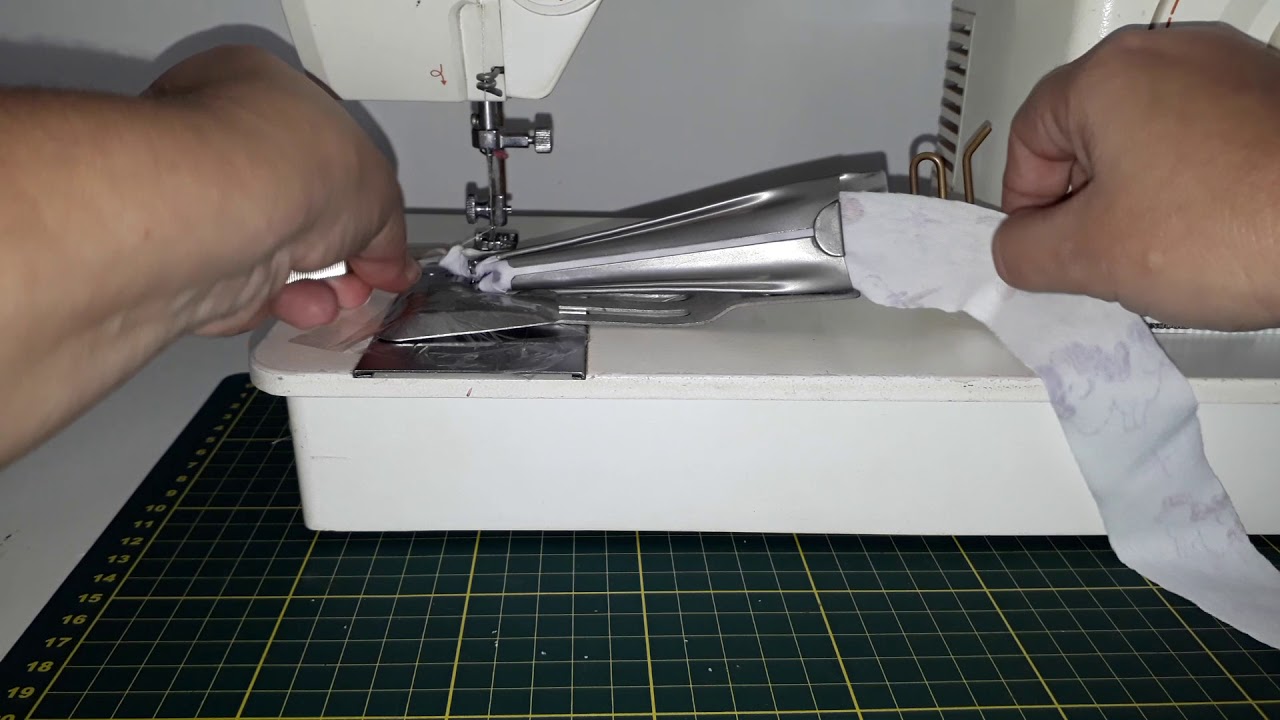 Aparelho de viés na máquina doméstica!