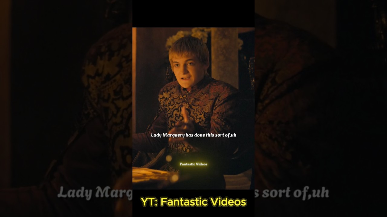 Joffrey naively defends Margaery and criticizes his mother. #gameofthrones #joffreybaratheon #movie