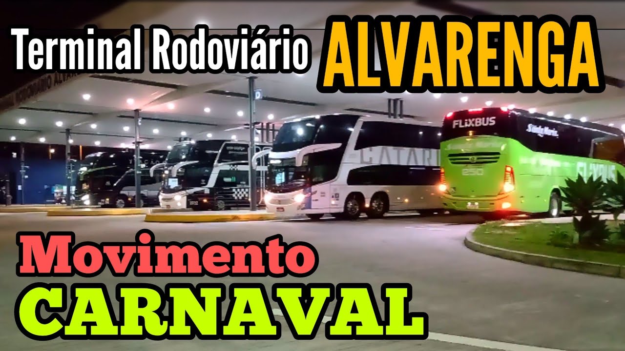 Terminal Rodoviário Alvarenga # Saída de carnaval 2023
