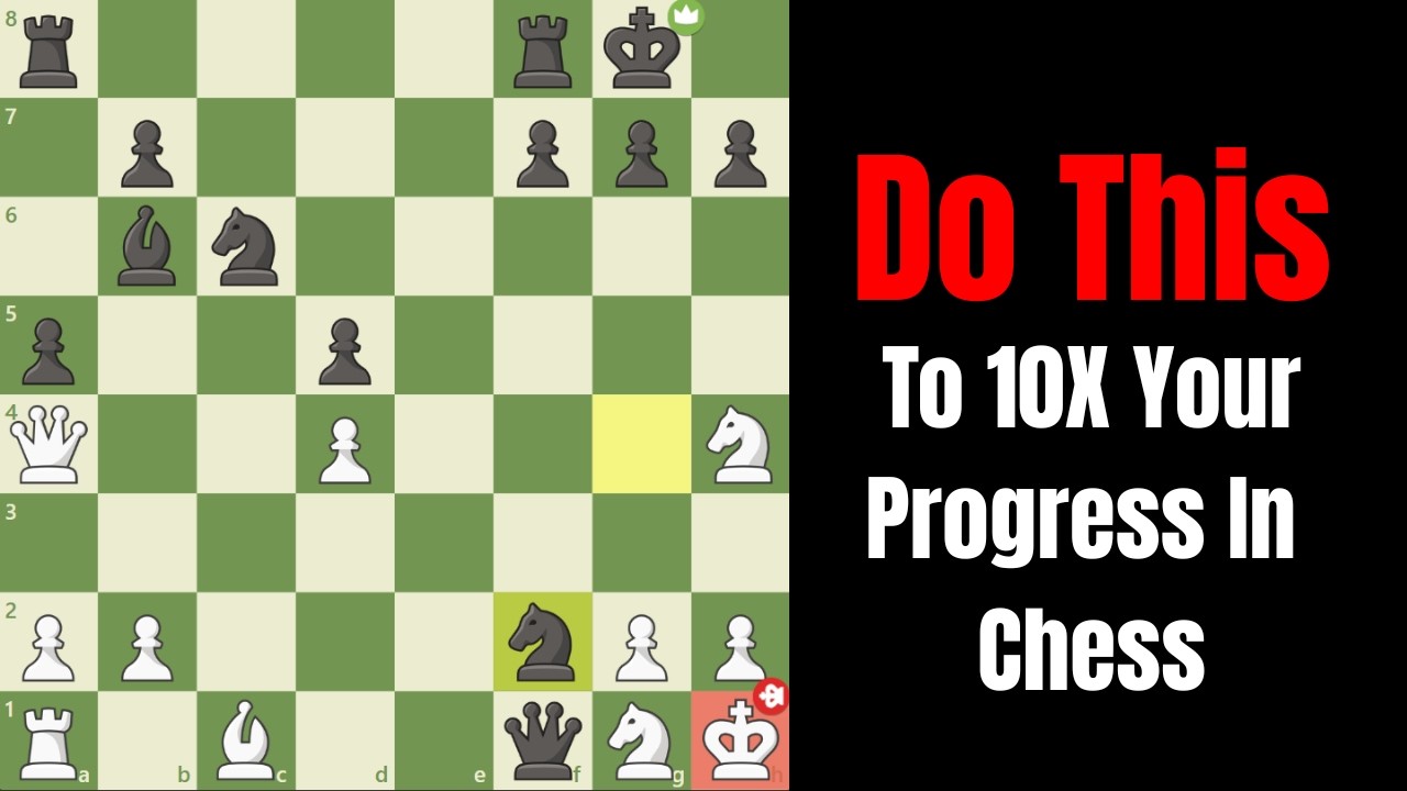 Если ваш рейтинг в шахматах ниже 1500 ELO, это видео для вас.