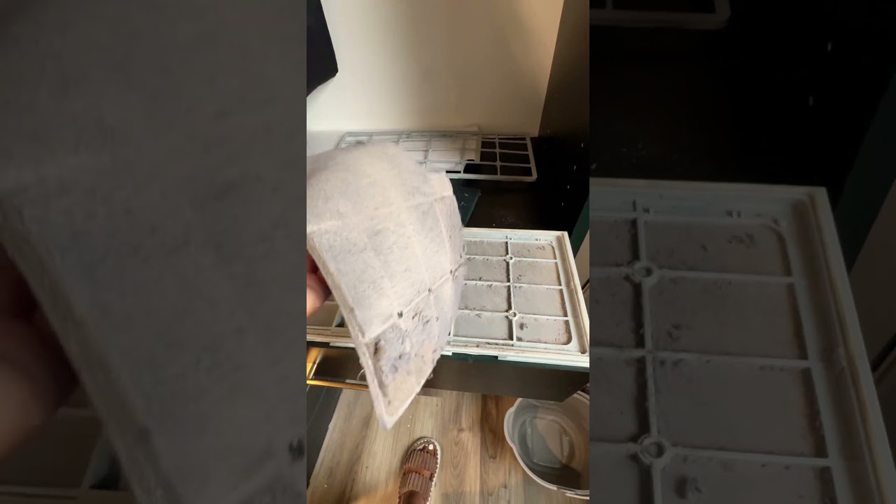 GE Profile Washer/Dryer Combo: Dryer Filter Replacement