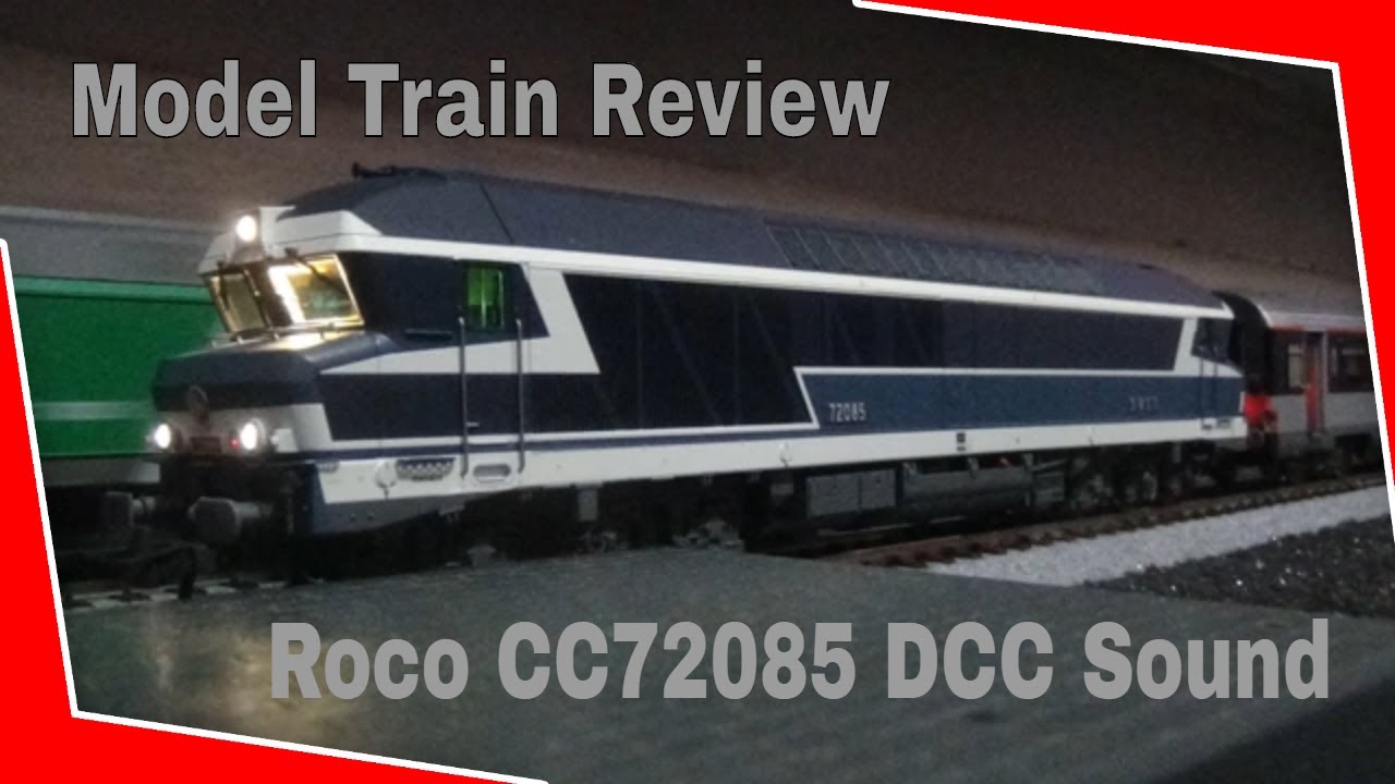 Roco 73005 | CC 72000 | SNCF 72085 | Diesel Locomotive | DCC Sound | 1:87 HO Scale | Review | HD