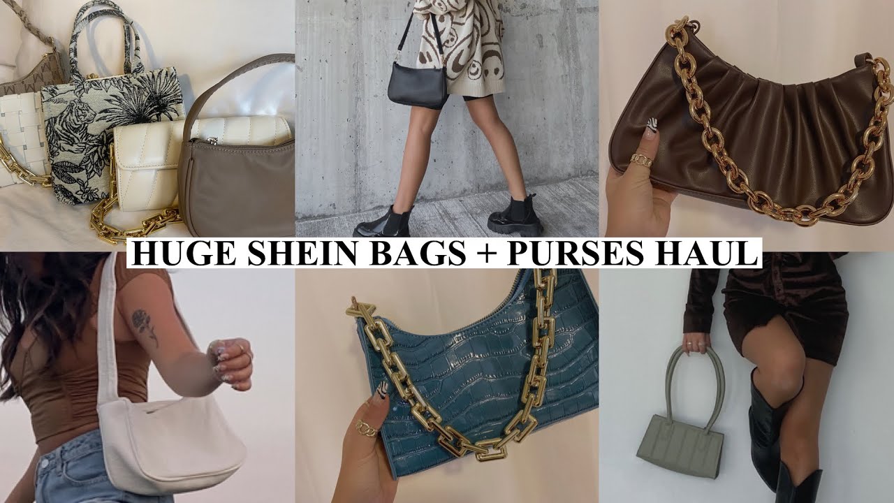 Shein Bags Haul 2021 || Huge Shein Haul Fall 2021 Purses + Bags, Shein Accessories, ft Perri Foia