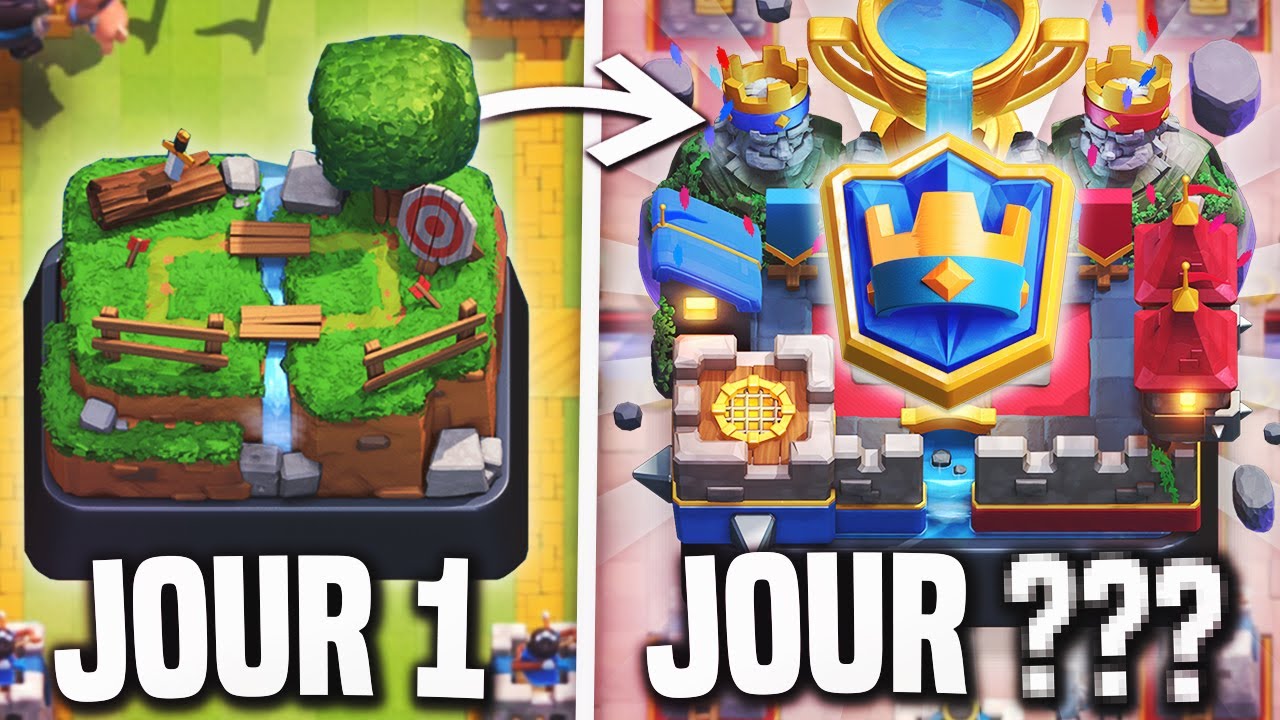 j'ai TERMIN&Eacute; CLASH ROYALE en 12 JOURS... (impossible ?) - CLASH ROYALE FR