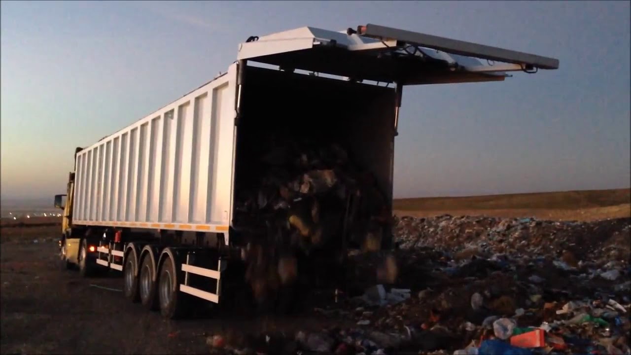 Waste & Garbage Transfer Semi-Trailer / Truck