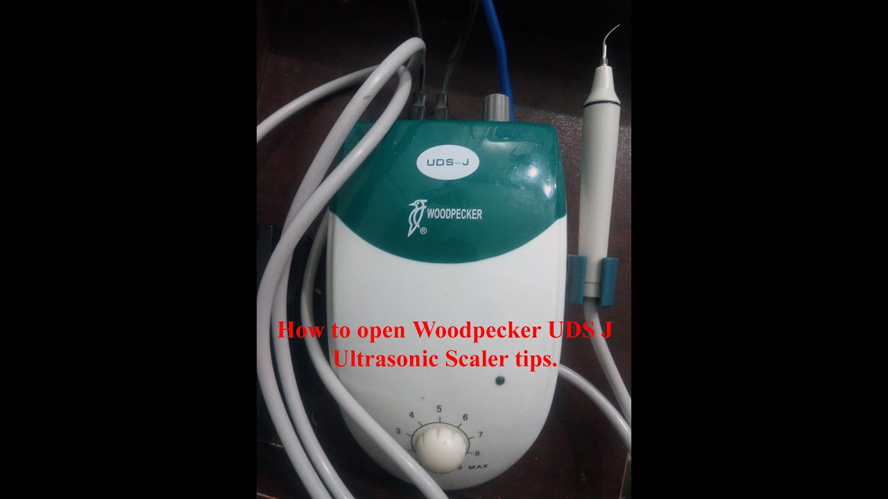 How to open Woodpecker UDS J Ultrasonic Scaler tips for repair