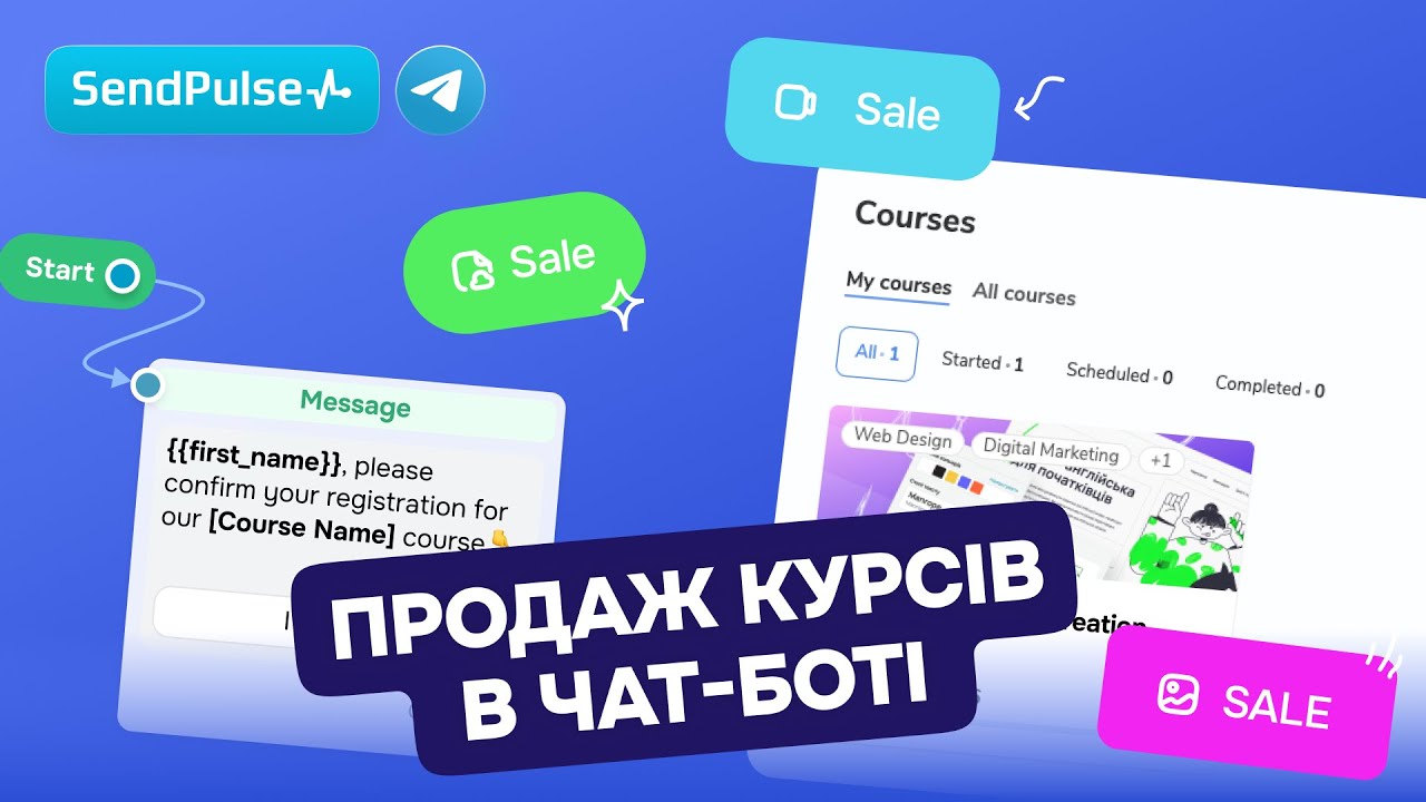 Як налаштувати оплату та реєстрацію на курс в чат-боті