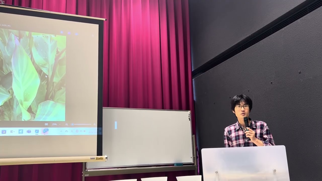 千葉大学園芸学部　戸定ガーデンカレッジ2024　踊る園芸家の花と野菜のよもやま話④