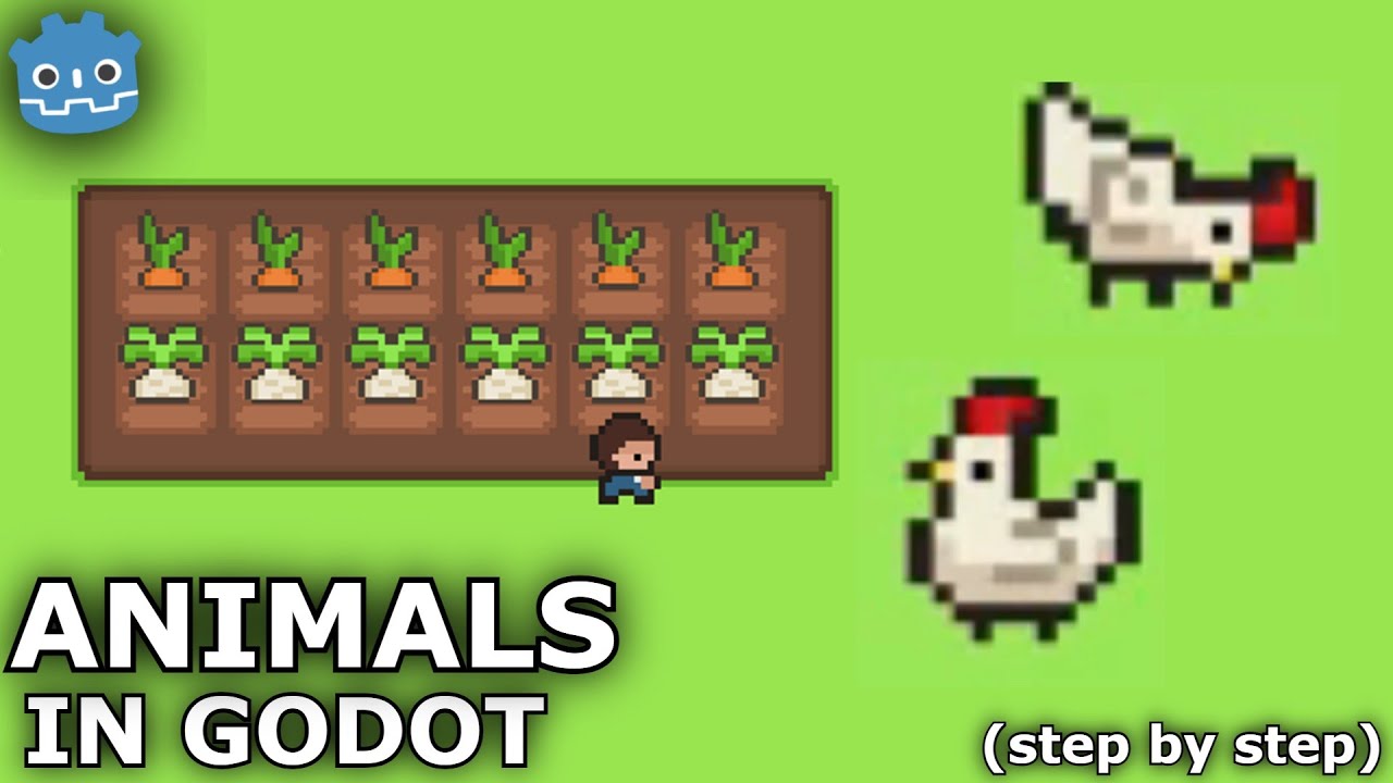 How to Make WORKING ANIMALS in Godot