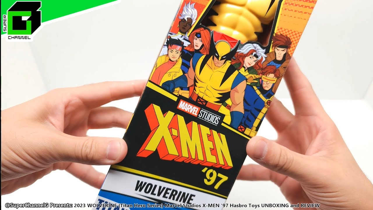New WOLVERINE Marvel Studios X-MEN '97 (TITAN HERO SERIES) Hasbro action figure UNBOXING and REVIEW!