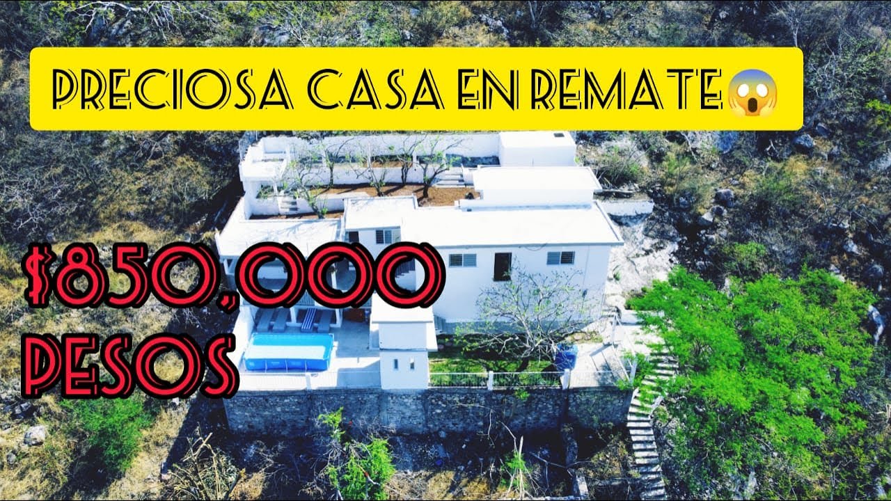 PRECIOSA CASA ESPECTACULAR PRECIO DE SUPER REMATE A TAN SOLO $850,000😱 PESOS EN FACILIDADES