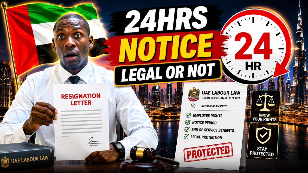 UAE Job Quitting Rules: Can You Leave With 24 Hours Notice? (2022) | Mexcreationtv