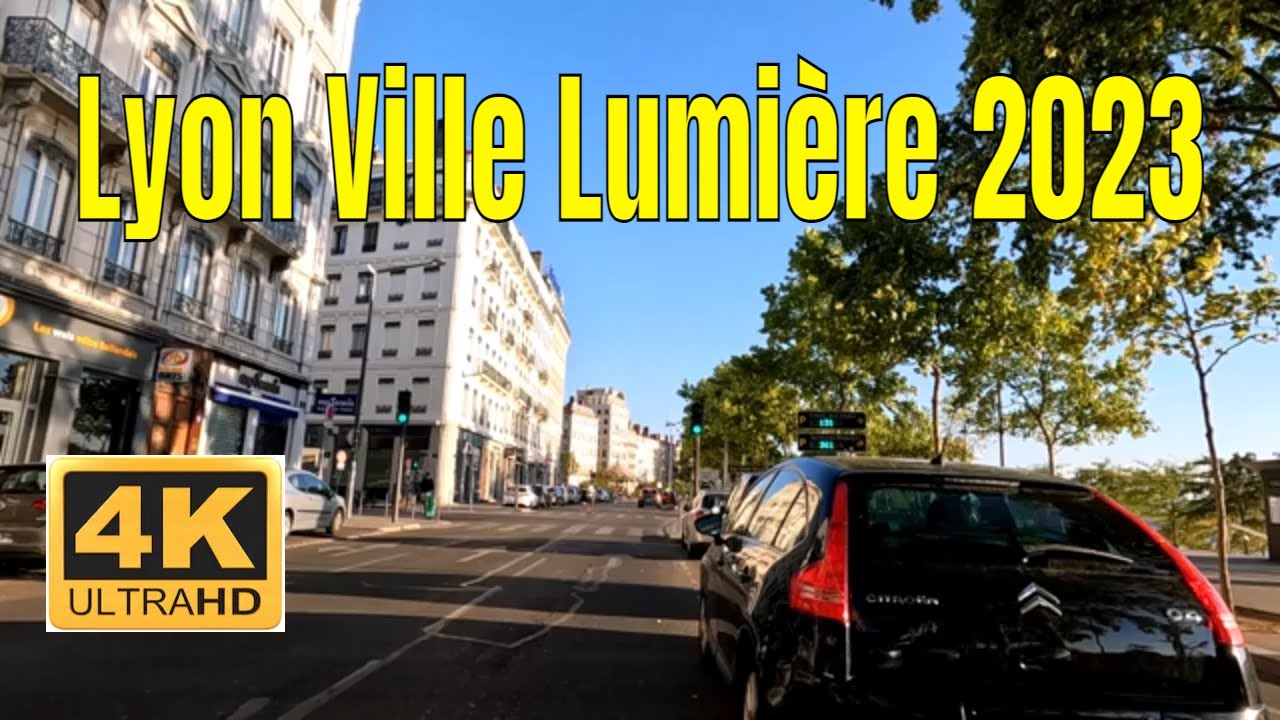 Lyon Ville Lumière 2023 - Driving- French region