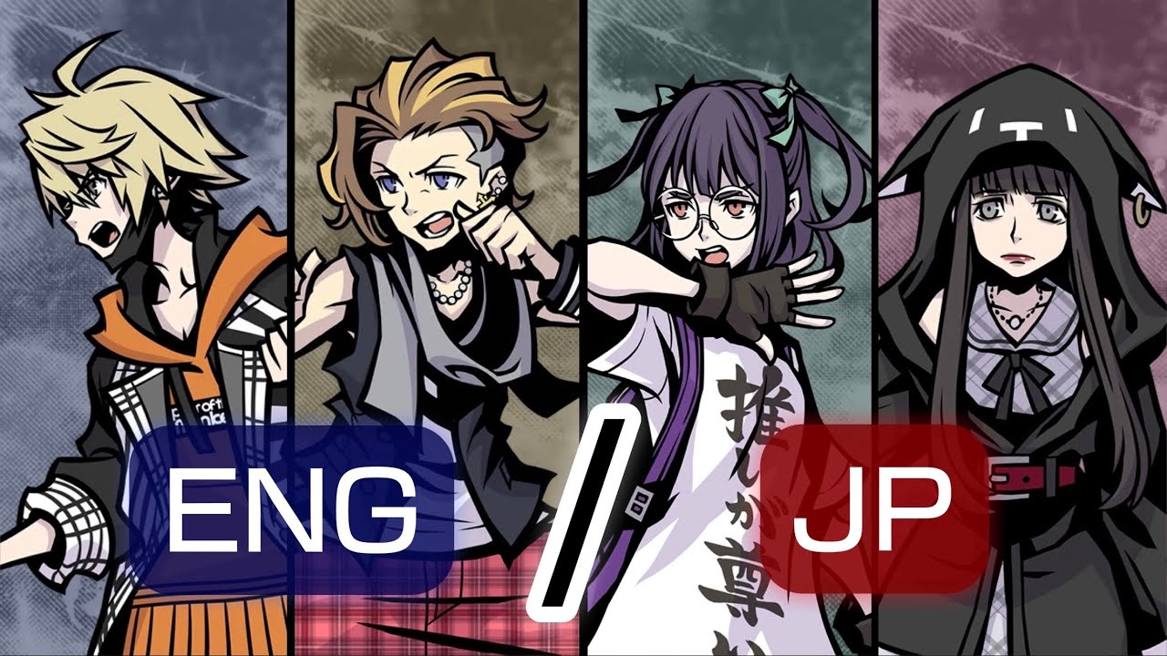 NEO: The World Ends With You ENG and JP Voice Comparison