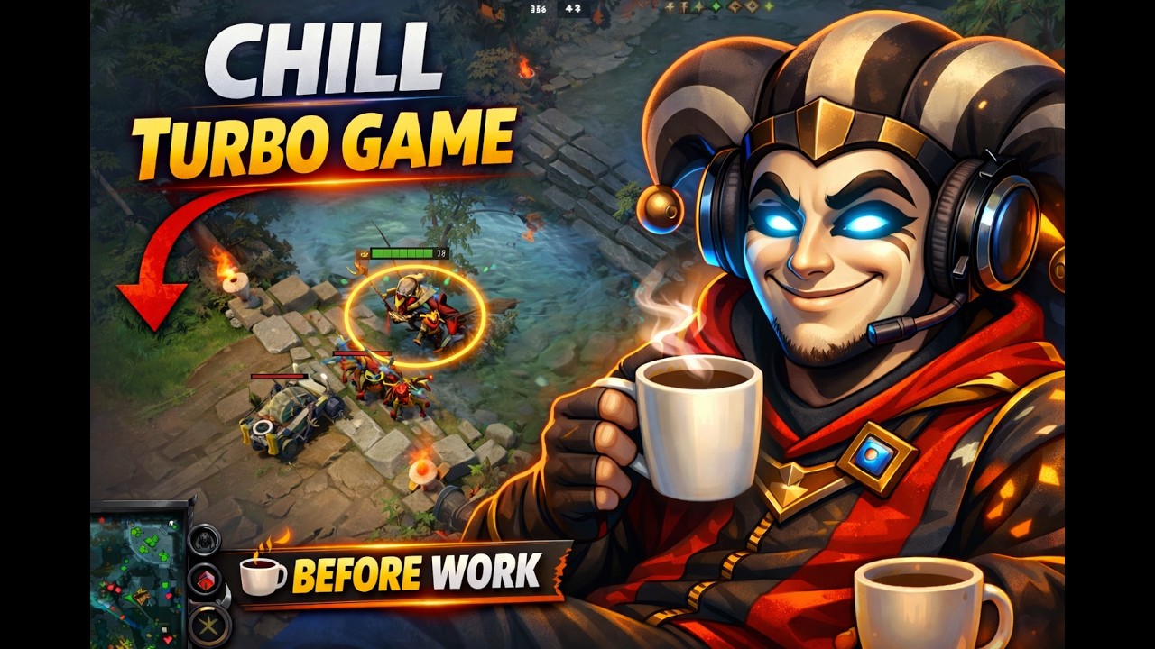 Chill Turbo Game Before Work | Dota 2 LIVE with Lo-fi Beats