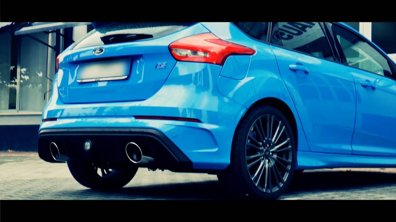 Ford Focus RS MK3 sound with Supersprint full exhaust system with valve   YouTube