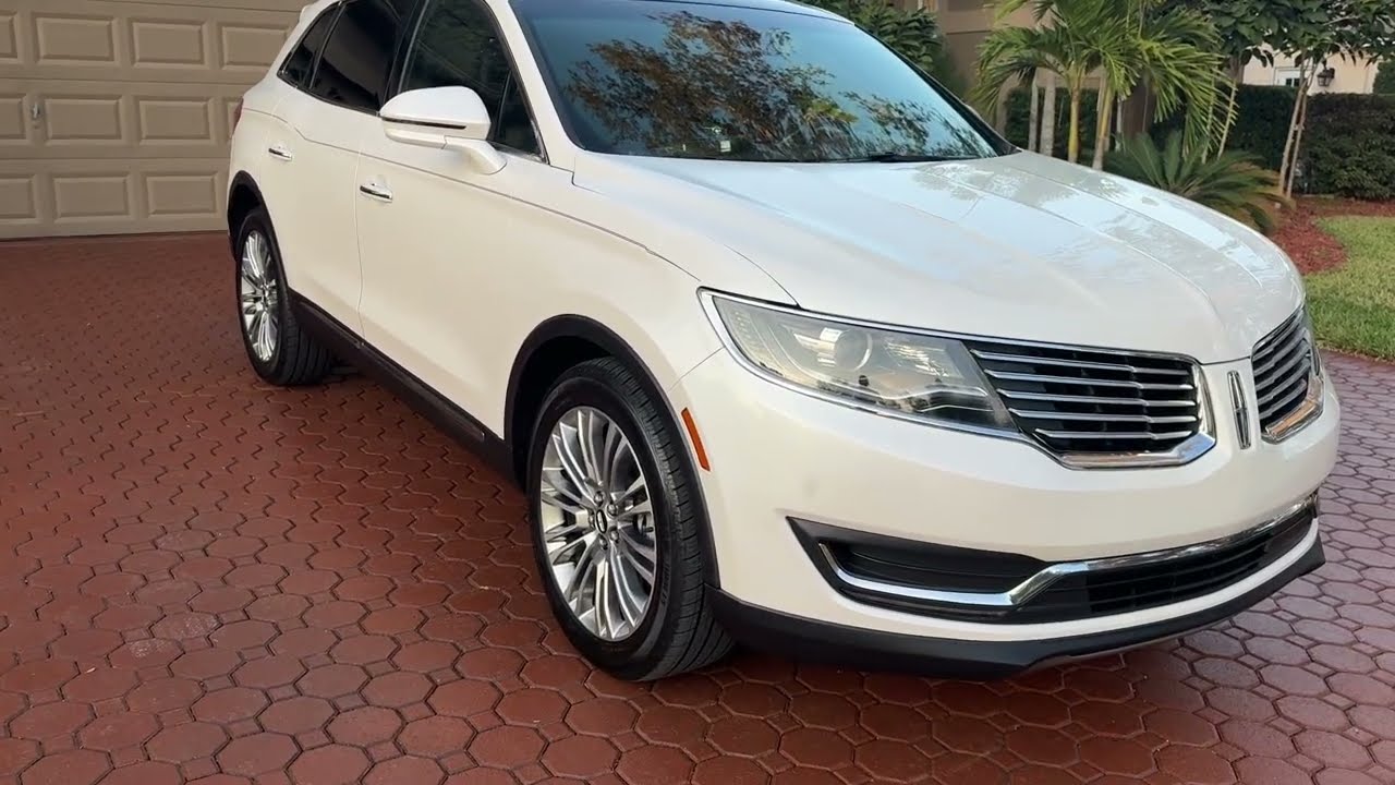 2018 LINCOLN MKX AWD RESERVE EDITION  FL ELDERLY OWNER NAV BACK-UP CAMERA XM BSM PANORAMIC ROOF MINT
