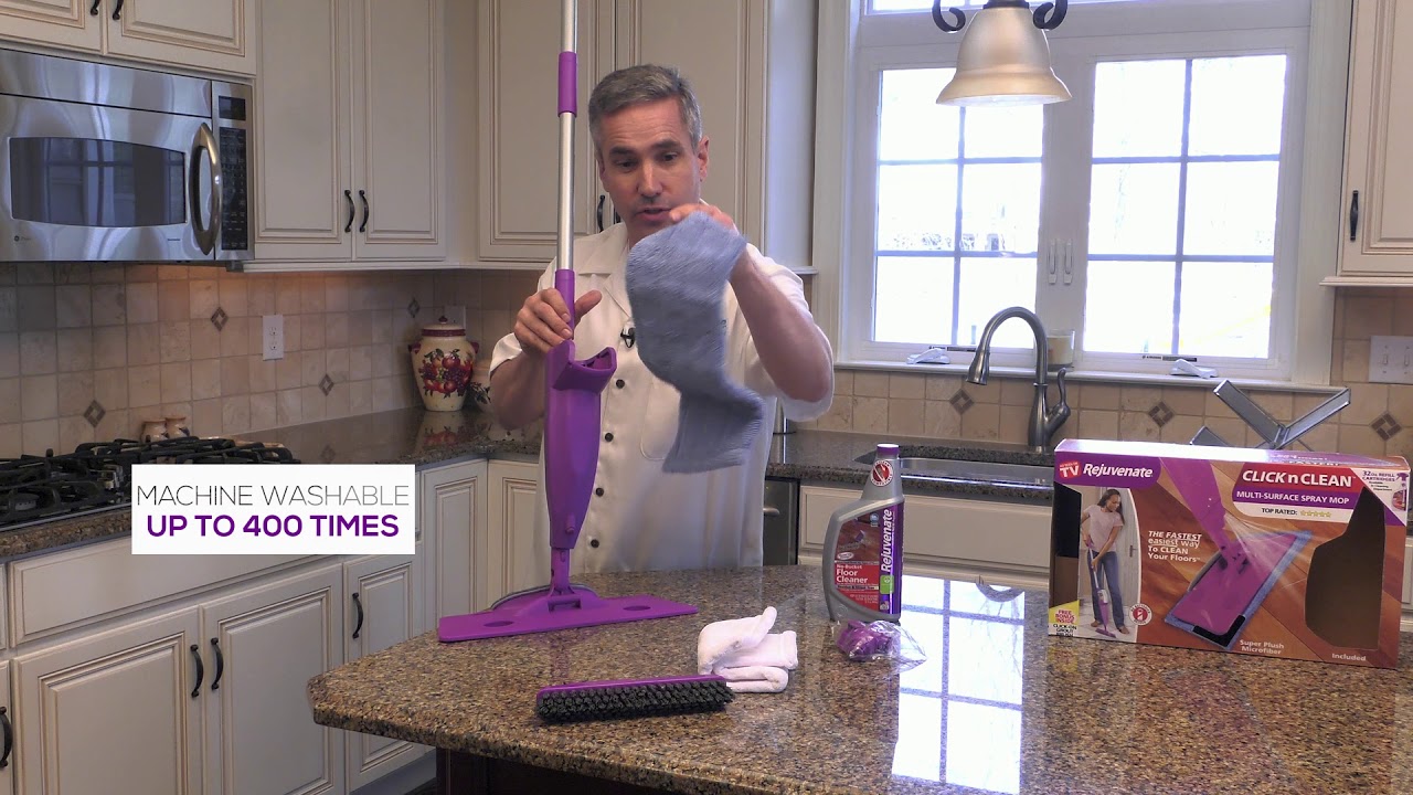 How To Assemble Click and Clean Mop by Rejuvenate