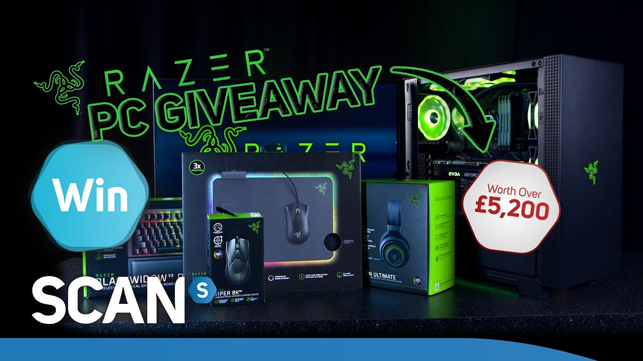 WIN a RAZER PC setup worth over &pound;5200!! Scan Monthly Competition