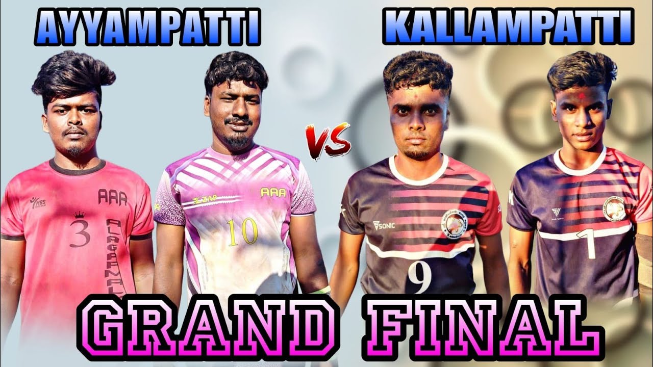 ♦️MEGA FINAL // AIYAMPATTI VS KALLAMPATTI // M.AYYAPATTI HOME TEAM[15K] MATCH -2026 #RA1