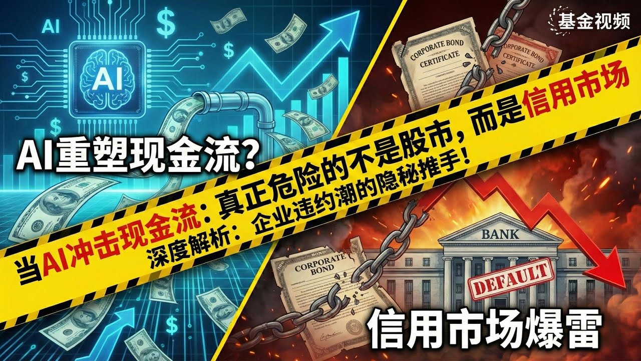 当AI冲击现金流：真正危险的不是股市而是信用市场