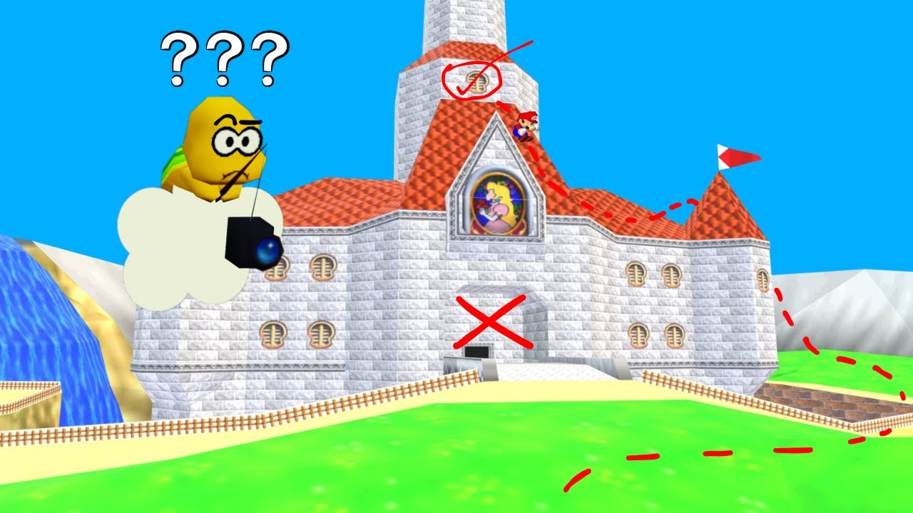 Dumbest Lakitu Skip in Super Mario 64 (WITH BLJ)