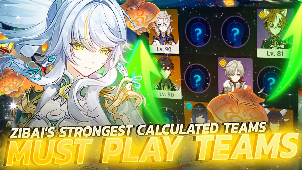 ULTIMATE ZIBAI Team Guide! HIGHEST DPS Zibai Teams You Must Play! Genshin Impact Best Zibai Teams