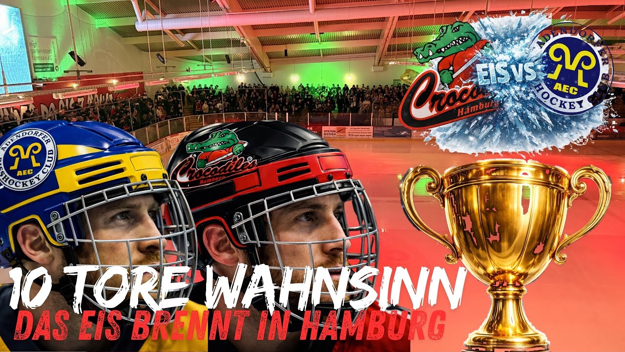 😱 10 TORE WAHNSINN!!! / Crocodiles vs. Adendorfer EC / FANPRIMUS Arenavlog 