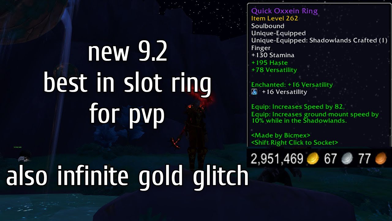 Bicmex | how i made 1.5 mil gold in 2 days from making the best pvp ring in 9.2