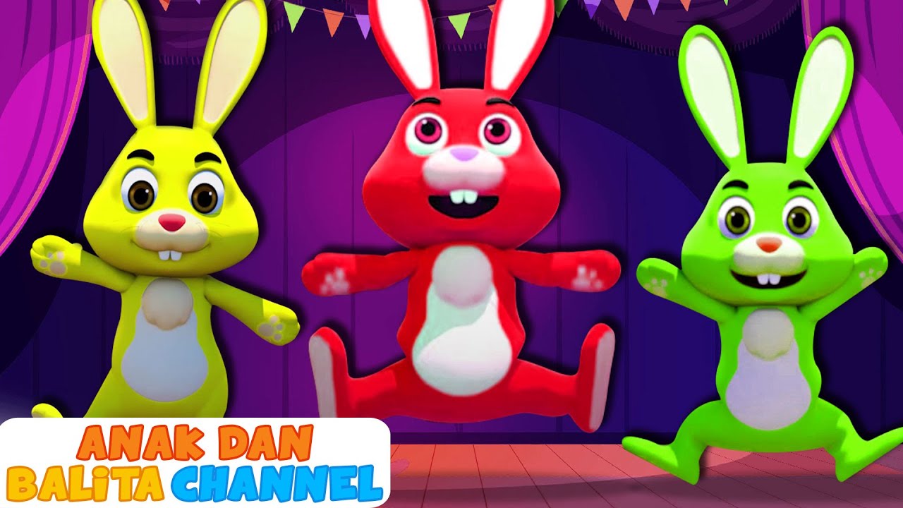 Lompatan Kelinci | Lagu Hewan Anak Anak | ABC Bahasa Indonesia