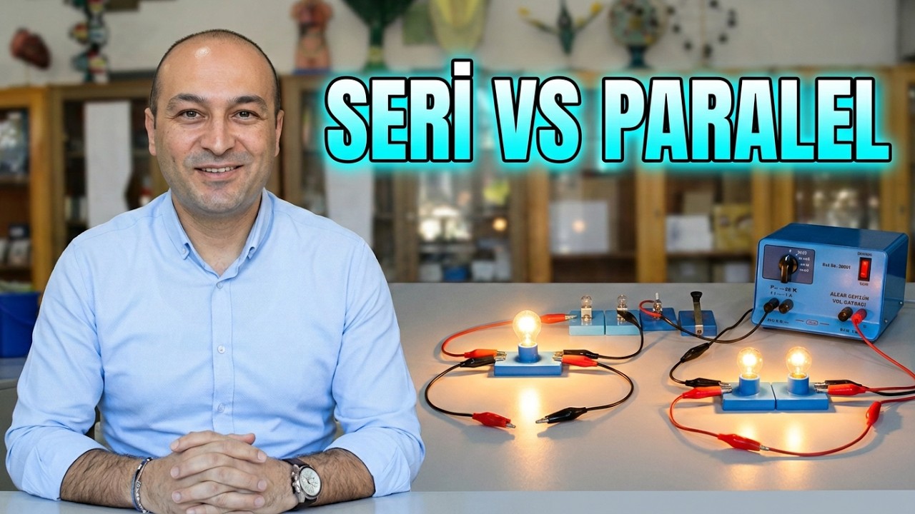 Ampuller devreye seri ve paralel nasıl bağlanır? Lise ve Ortaokul Deneyleri Kurtuluş ATLI