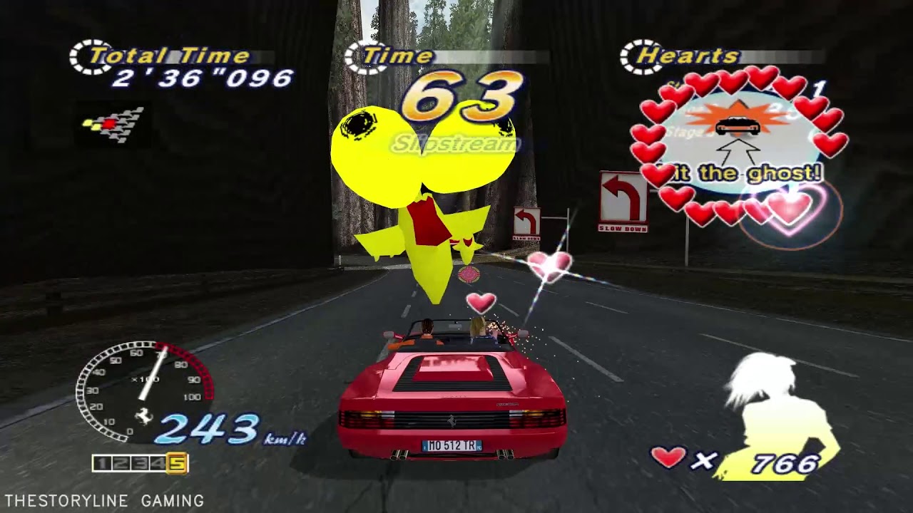 Outrun 2 SP - Heart Attack Mode - Hard/Easy - Ferrari Testarossa