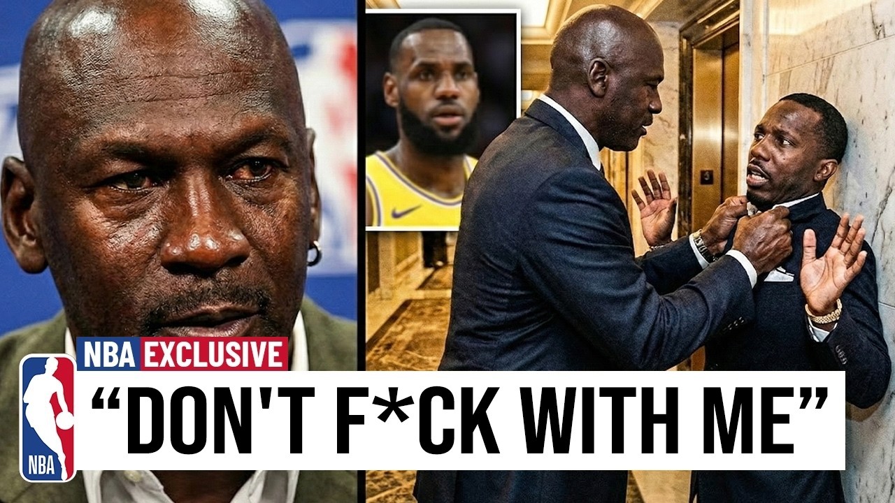 Michael Jordan Confronts LeBron’s Agent Behind the Scenes — It Turned Ugly