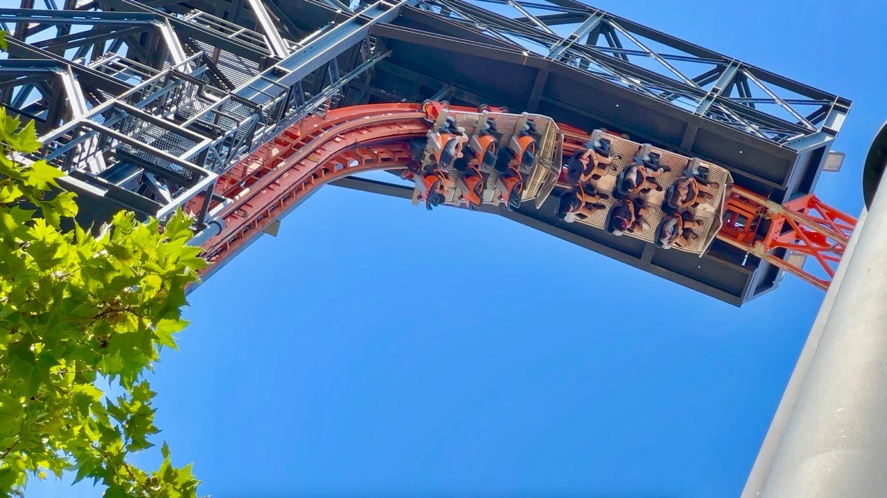 ABISMO - Off Ride - Extended Maurer Skyloop, Parque de Atracciones de Madrid