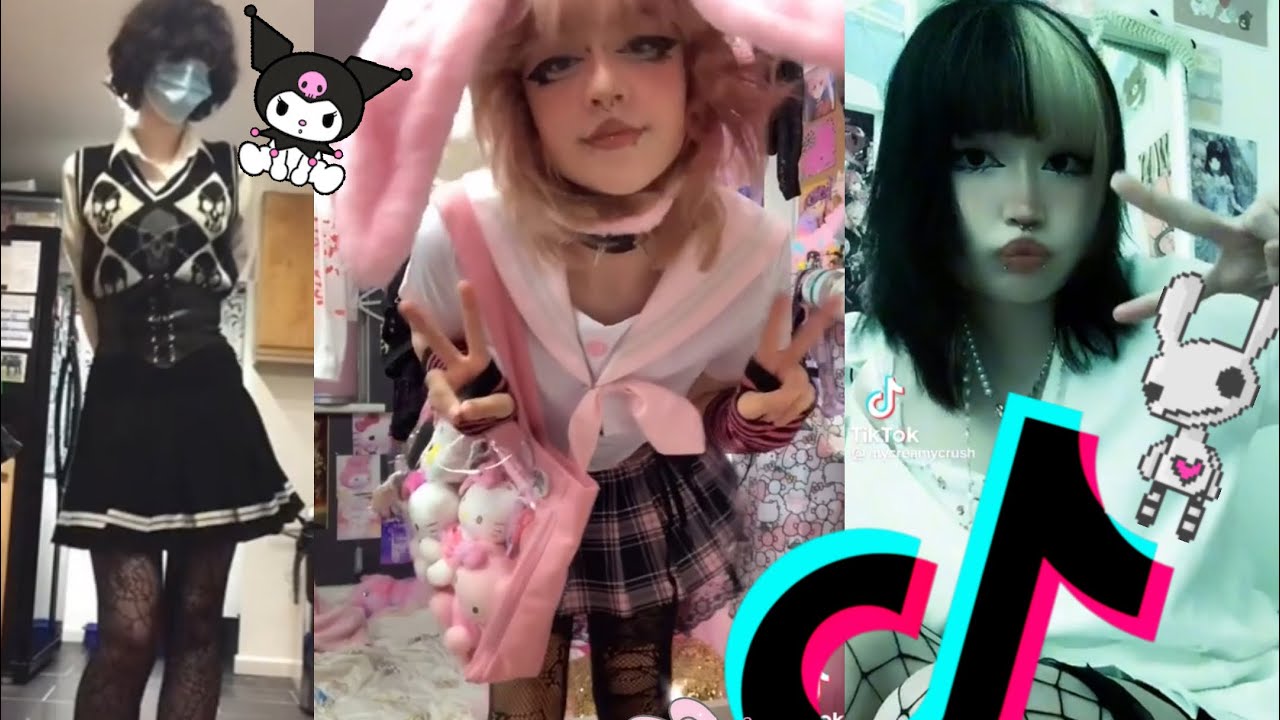 🖇 ALT TIKTOK KAWAIIGOTH/PASTELGOTH [TIK TOK COMPILATION] #1 goth 🔒🖤