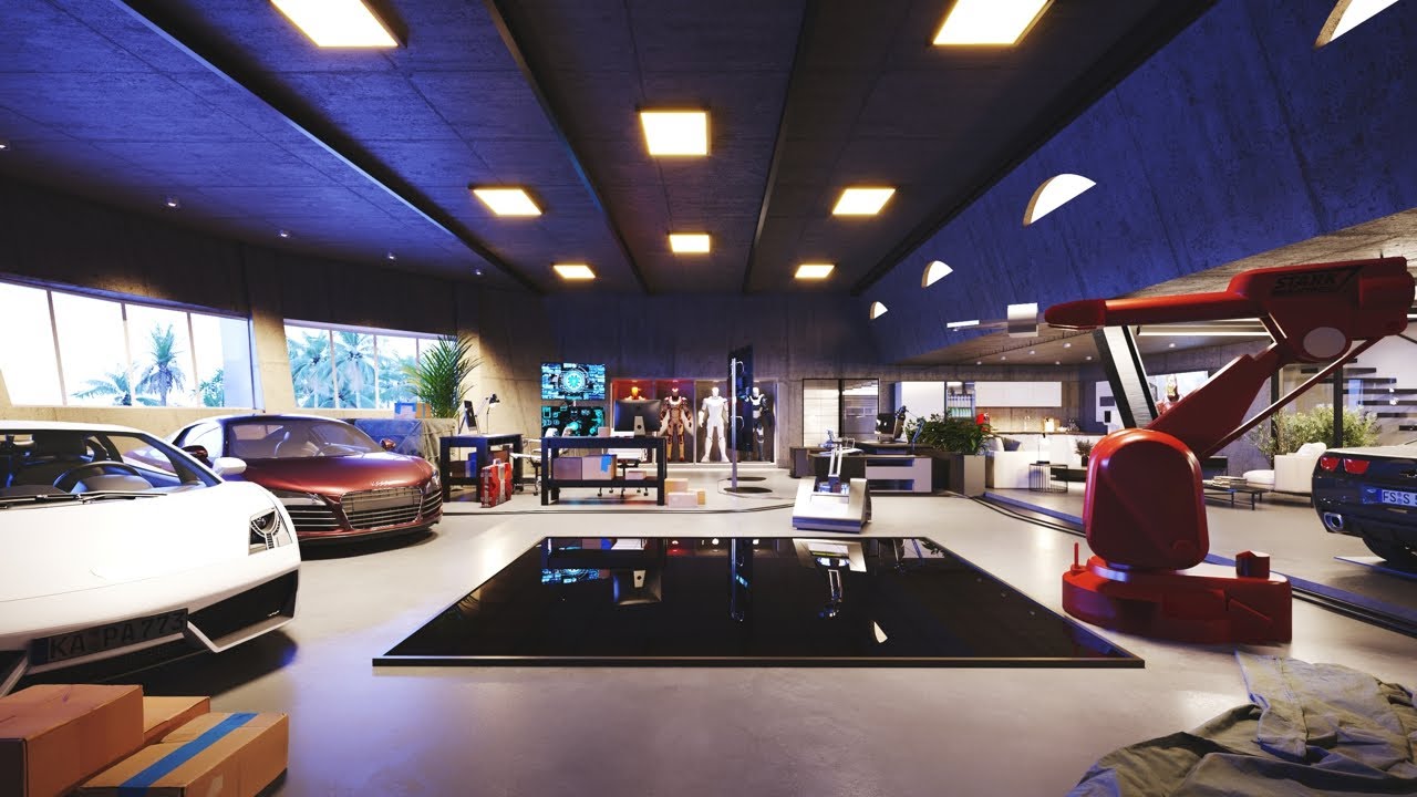 Tony Stark´s house - Animation