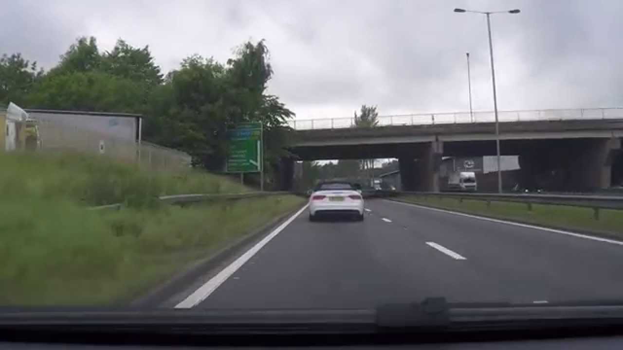 Stoke on Trent by Road - A500 south to north M6 J16