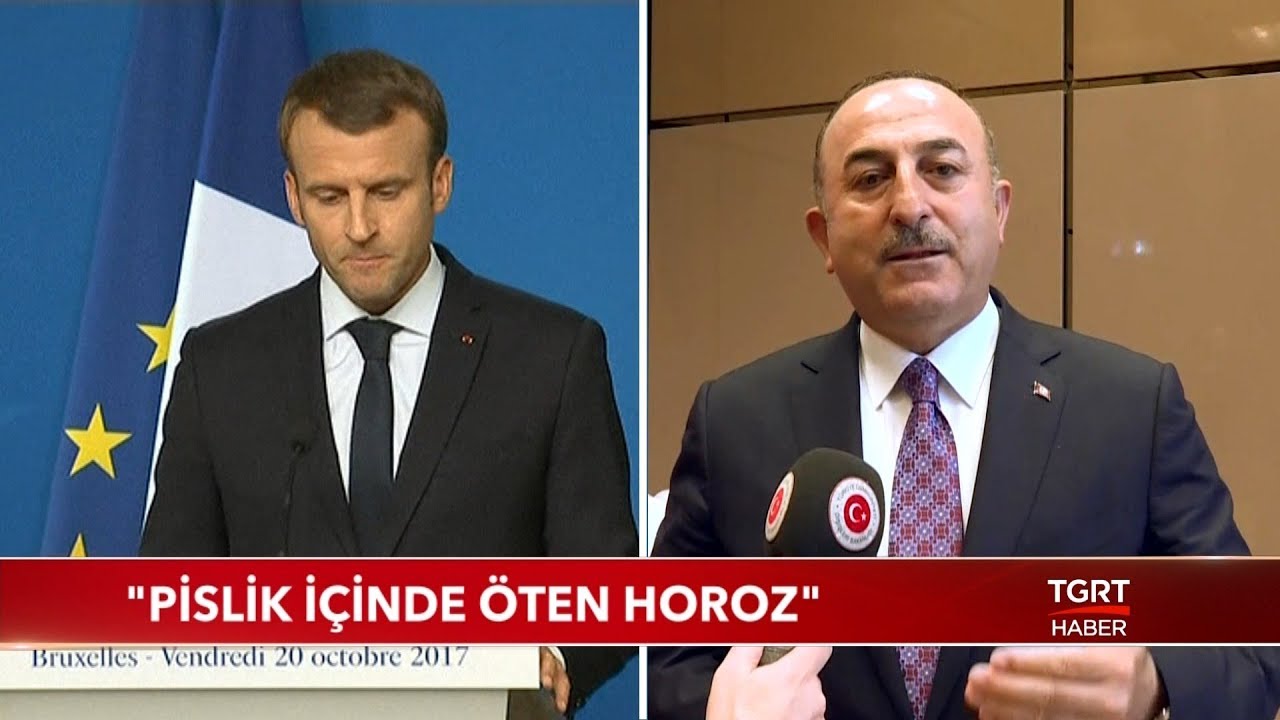 Bakan Çavuşoğlu'ndan Macron'a Tepki: 