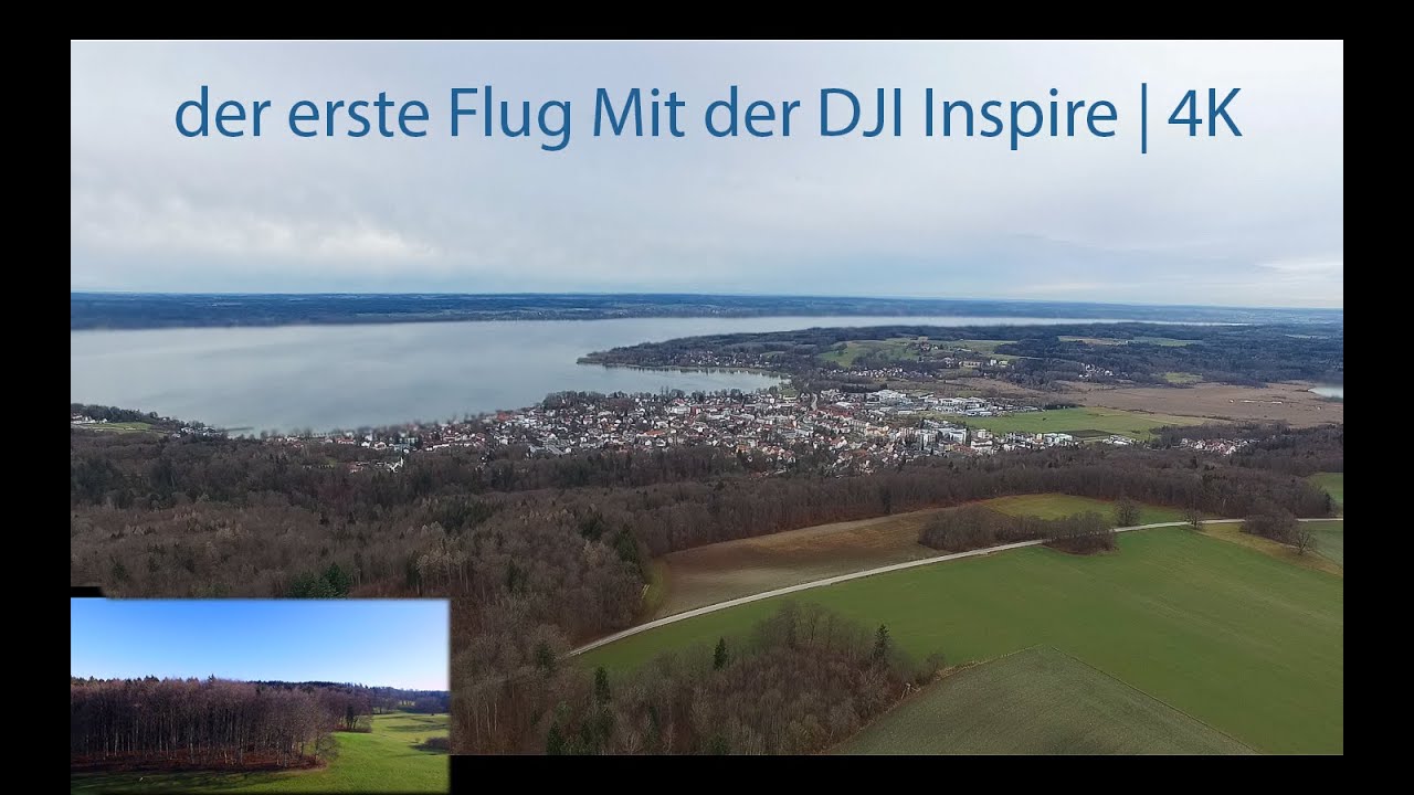erste Aufnahmen DJI Inspire | 4K