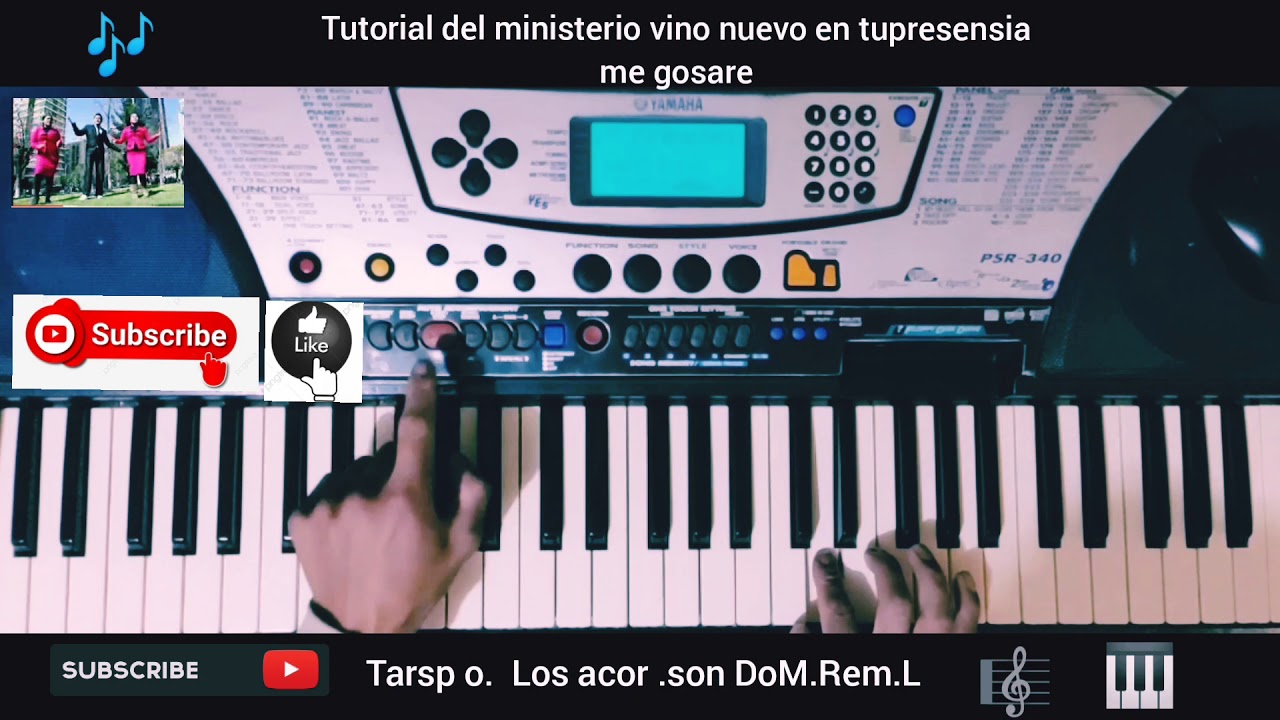 tutorial del ministerio vino nuevo en tu presensia megosare