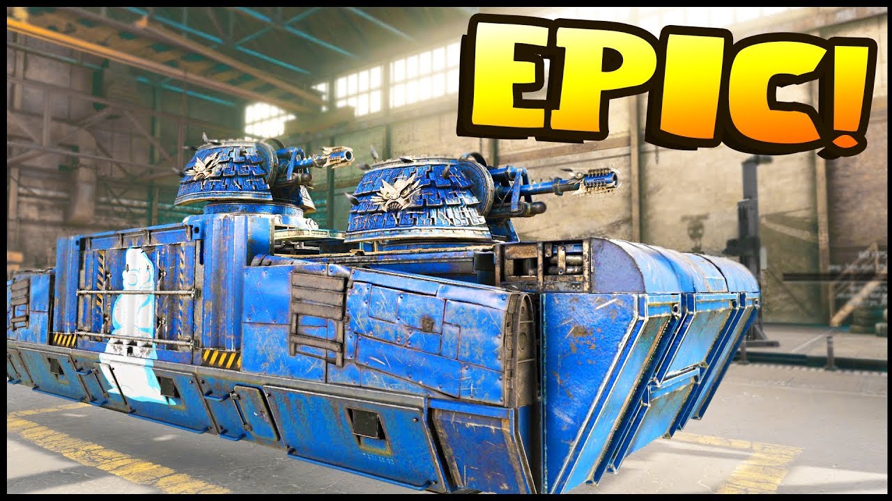 Crossout -  CYCLONE ARTILLERY? LAND BATTLESHIP & HAMMERFALL BUILD (Crossout Gameplay)