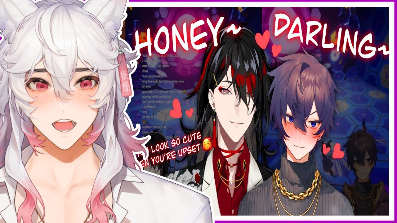 Vox and Shoto can’t stop flirting with each other【 Vox Akuma & Shxtou 】 React
