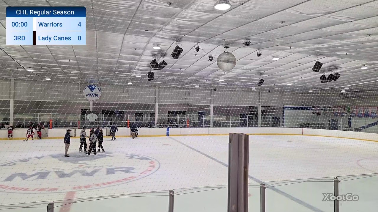 2/8/26 - CHL Regular Season - Cape Fear Warriors 10U Navy vs Lady Canes 10U Red (Game 2)