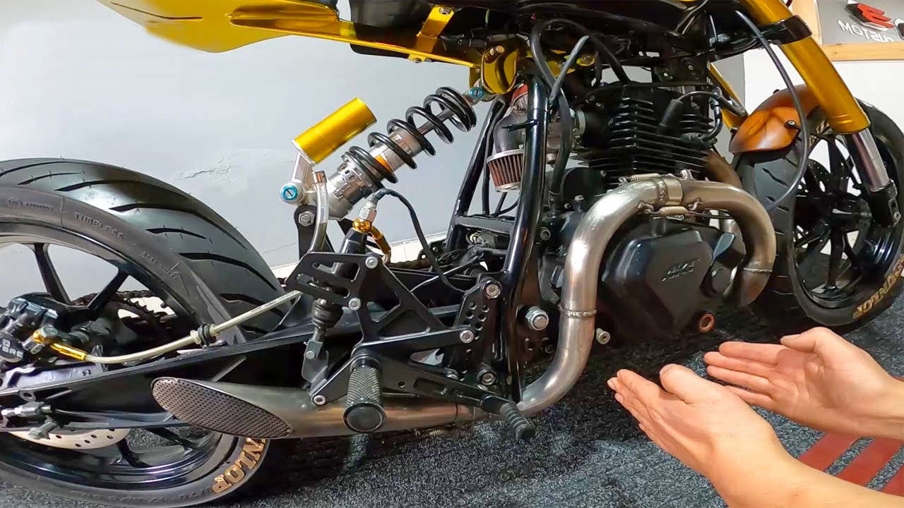 La MEJOR modificación a una MOTO de bajo CC