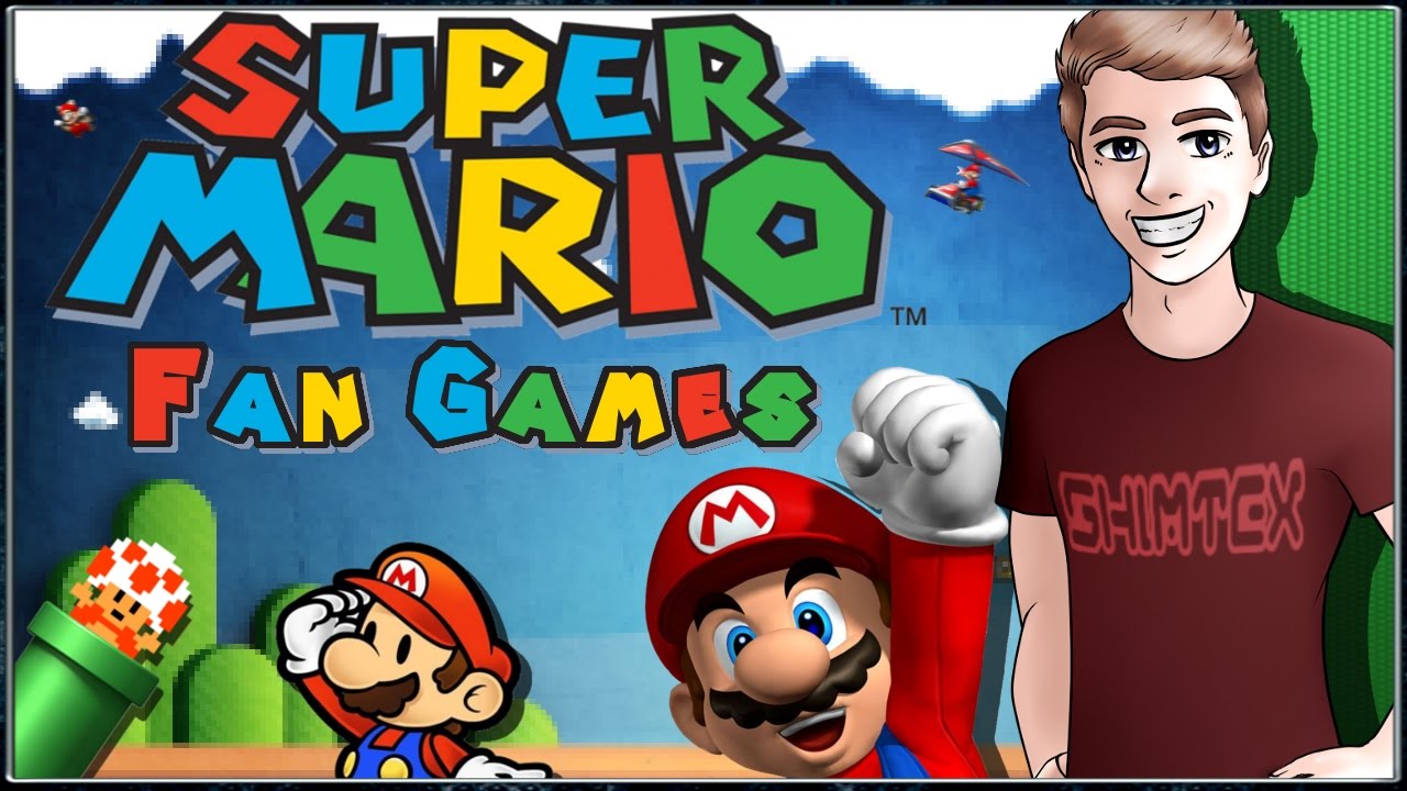 SUPER MARIO FAN GAMES! | Deutsch | Shimtex