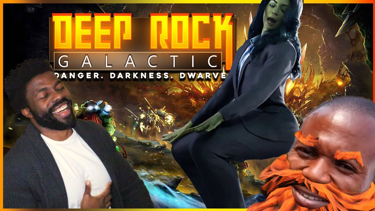 Обзор Deep Rock Galactic от SsethTzeentach | Реакция The Chill Zone